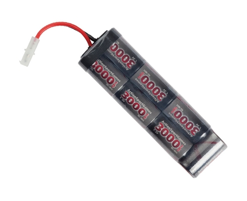 ASG 8.4v 3000mah NiMH Large Airsoft AEG Rechargeable Battery