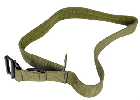 Lancer Tactical Riggers Velcro Heavy Duty Belt ( OD Green , M )