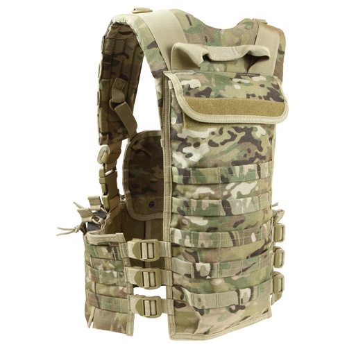 Condor Modular MOLLE Chest Rig / Hydration Carrier Tactical Vest ...