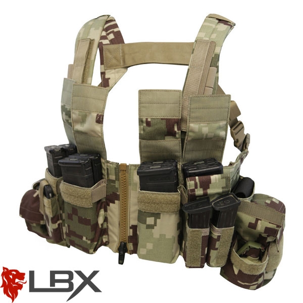 0062 LBX Tactical Lock & Load Chest Rig Project Honor Camo