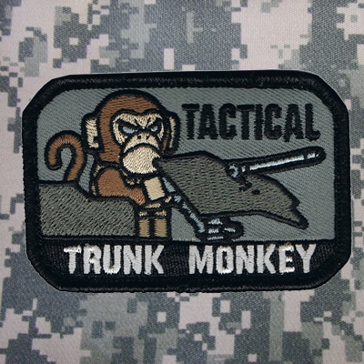 00001 MSM Tactical Trunk Monkey Patch SWAT - AirRattle